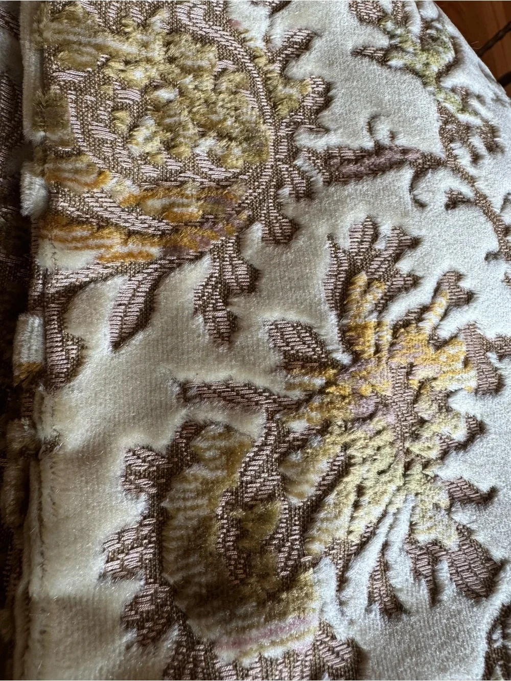 Vintage Velvet Floral Pillow Covers Set of 2 Cottagecore Tapestry Luxe Decor
